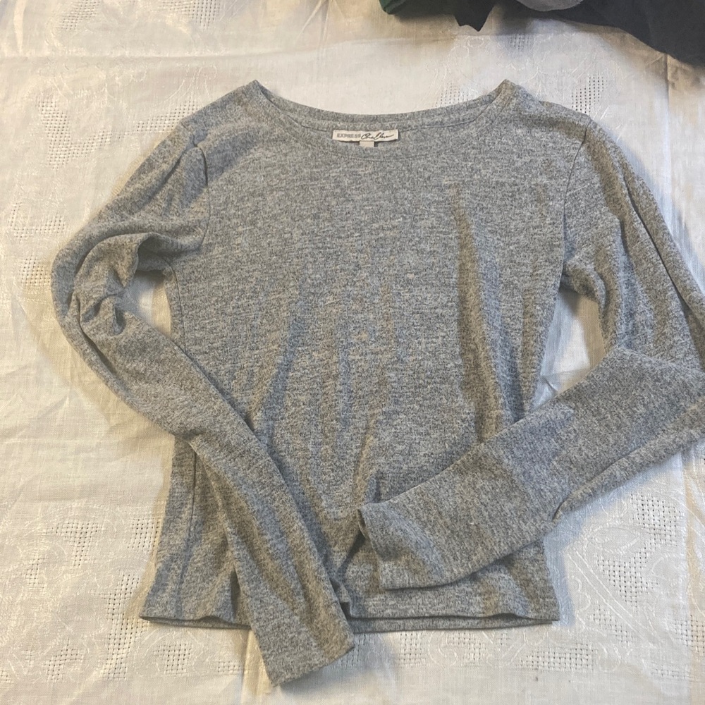 Grey Express Long Sleeve Shirt. Size XS.